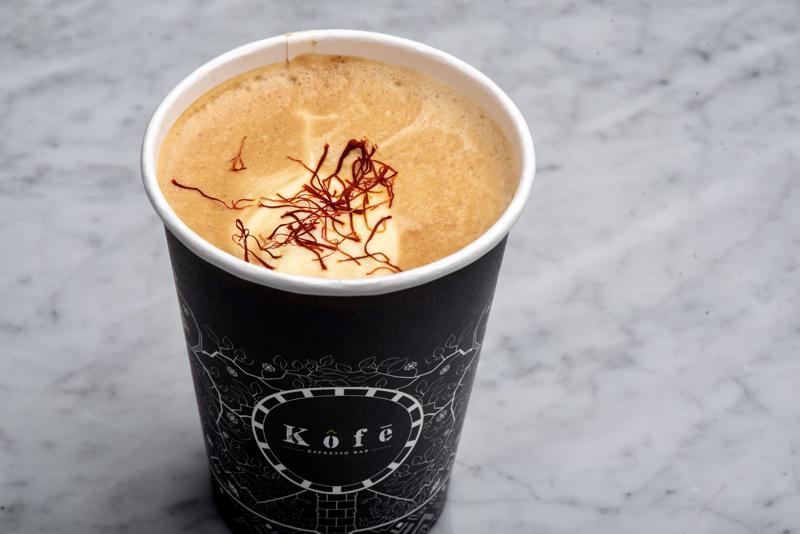 Saffron Latte
